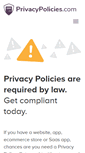 Mobile Screenshot of privacypolicies.com